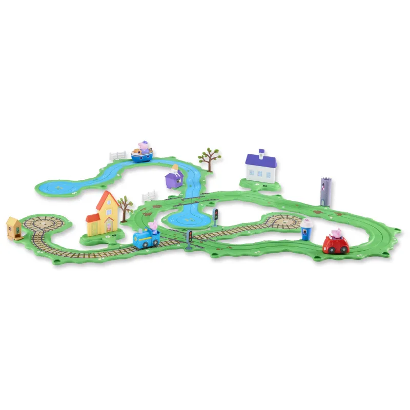 PEPPA PIG Whizz Around Peppos pasaulio žaidimų rinkinys