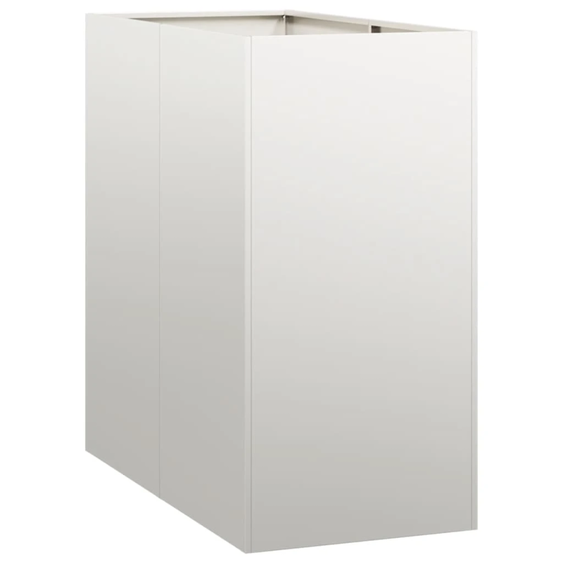 vidaXL puķu kaste, 40x80x80 cm, nerūsējošs tērauds