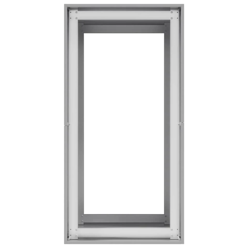 vidaXL puķu kaste, 40x80x80 cm, cinkots tērauds