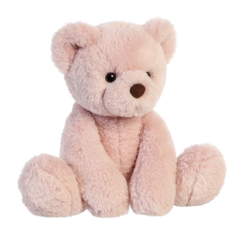 AURORA Mīkstā rotaļlieta lācis, rozā, 30 cm