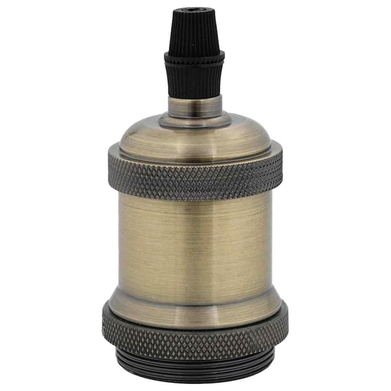 vidaXL Lampu turētāji 2 gab Bronze E27