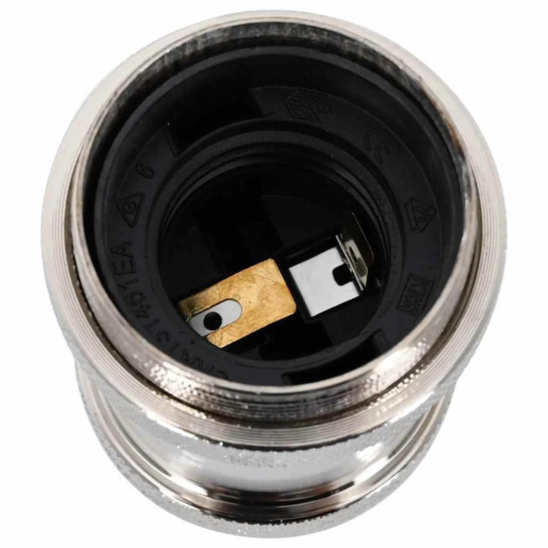 vidaXL Lampu turētāji 2 gab Satin Nickel E27