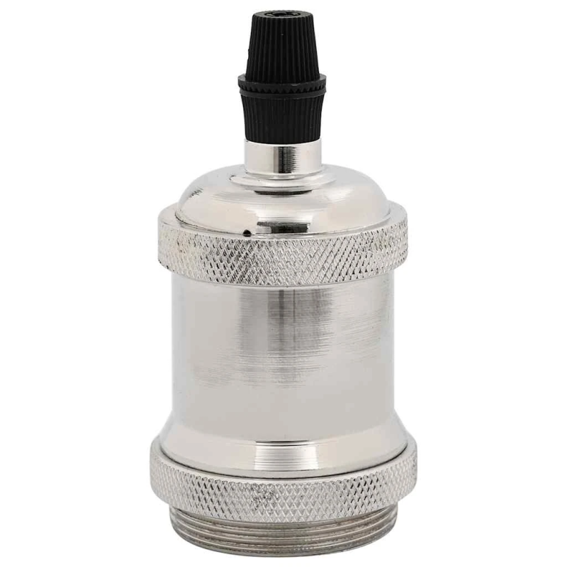 vidaXL Lampu turētāji 2 gab Satin Nickel E27