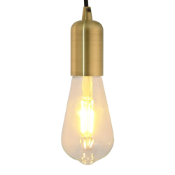 vidaXL Lampu turētāji 2 gab Bronze E27