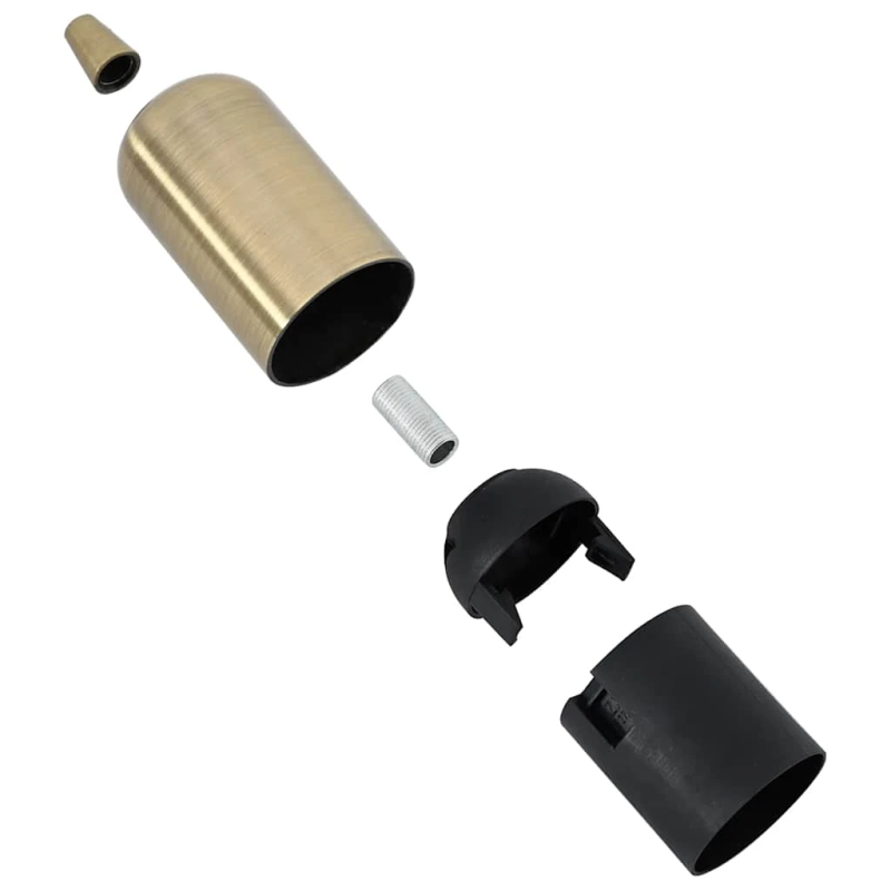 vidaXL Lampu turētāji 2 gab Bronze E27