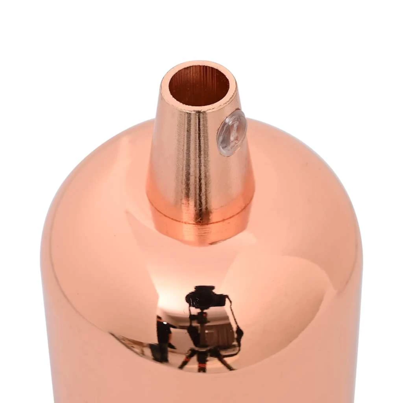 vidaXL Lampu turētāji 2 gab Rose Gold E27