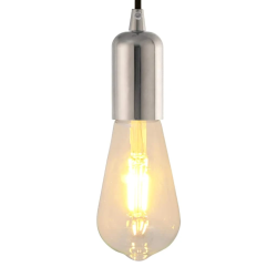 vidaXL Lampu turētāji 2 gab Satin Nickel E27