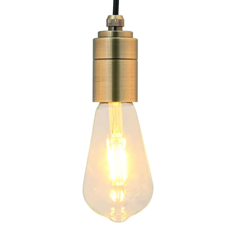vidaXL Lampu turētāji 2 gab Bronze E27