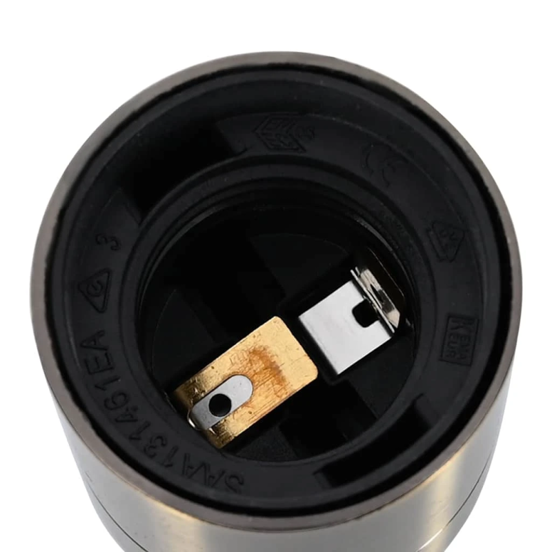 vidaXL Lampu turētāji 2 gab Bronze E27