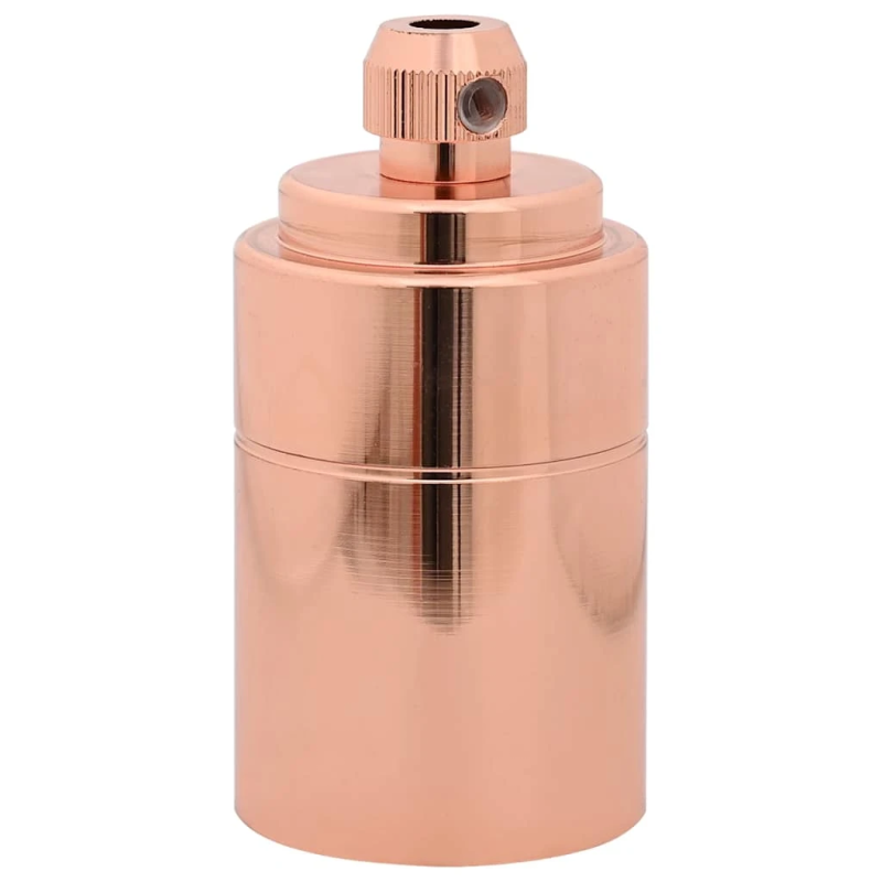 vidaXL Lampu turētāji 2 gab Rose Gold E27