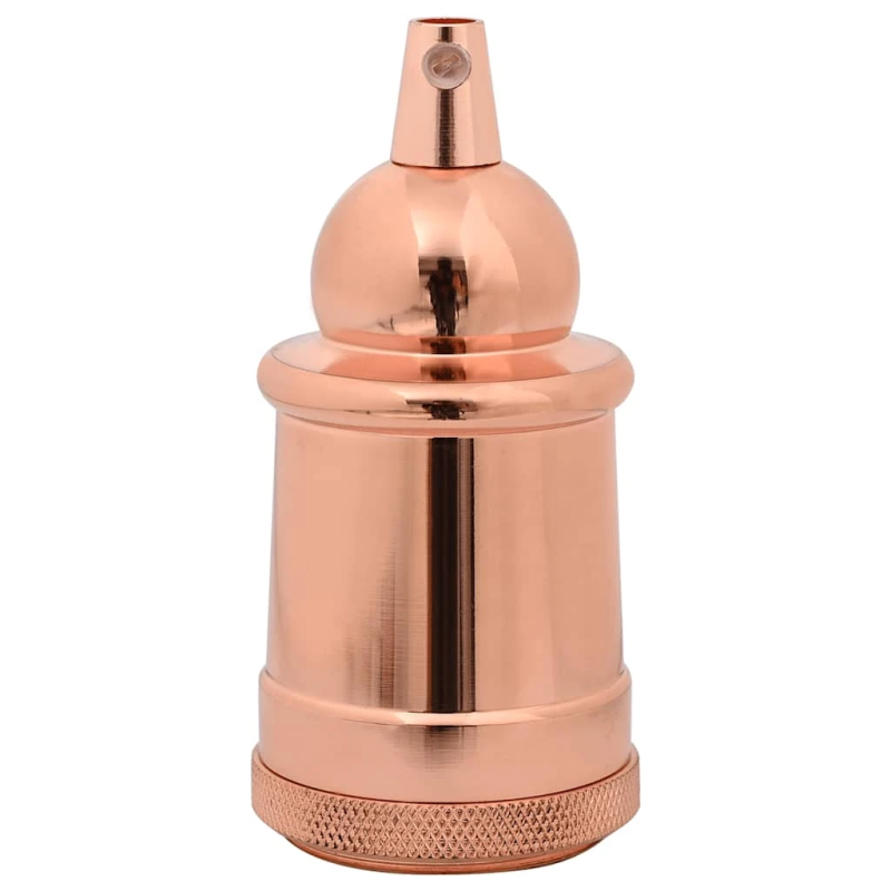 vidaXL Lampu turētāji 2 gab Rose Gold E27