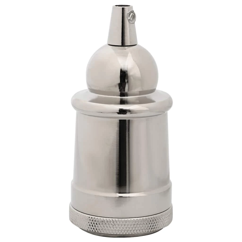 vidaXL Lampu turētāji 2 gab Satin Nickel E27