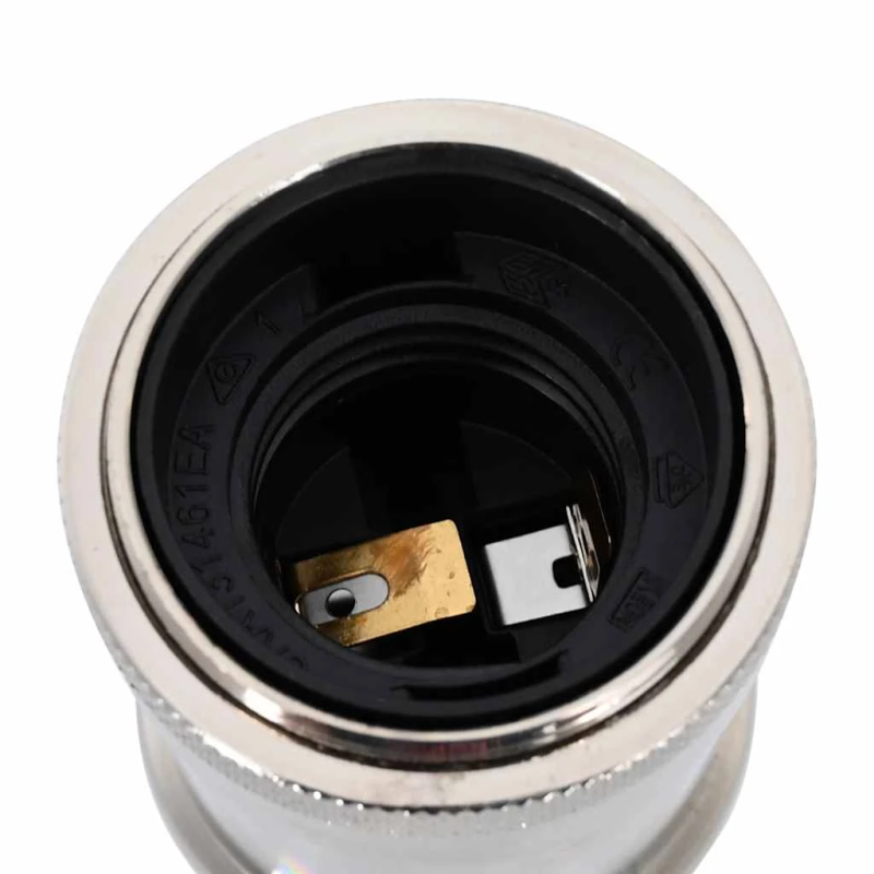 vidaXL Lampu turētāji 2 gab Satin Nickel E27