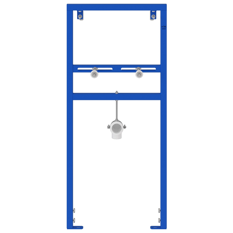 vidaXL Vannas istabas sienas atbalsts Zila 50 x 3 x 112 cm