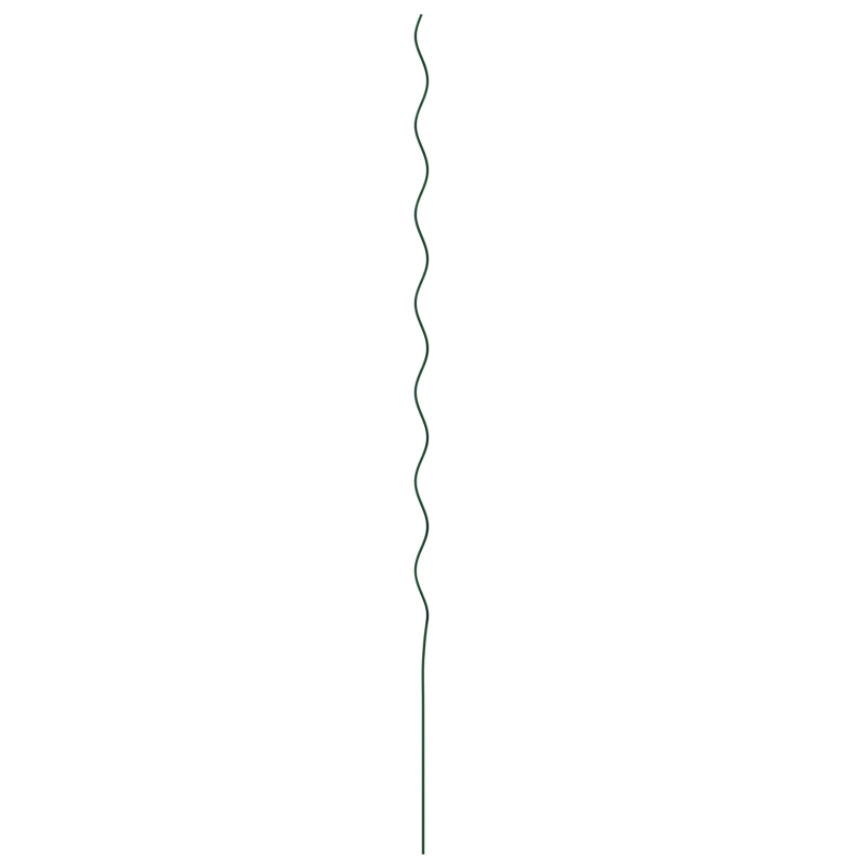 vidaXL Augu atbalsts 50 pcs Zaļa 110 x 0.6 x 0.6 cm Tērauds