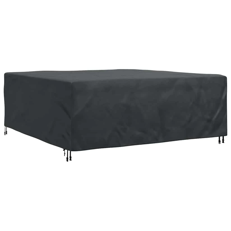 vidaXL Mēbeļu pārklājs Vienkrāsains Melna 200 x 190 x 85 cm 600D