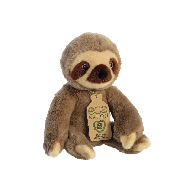 AUR Eco Nation Plīša rotaļlieta Sliņķis, 24 cm