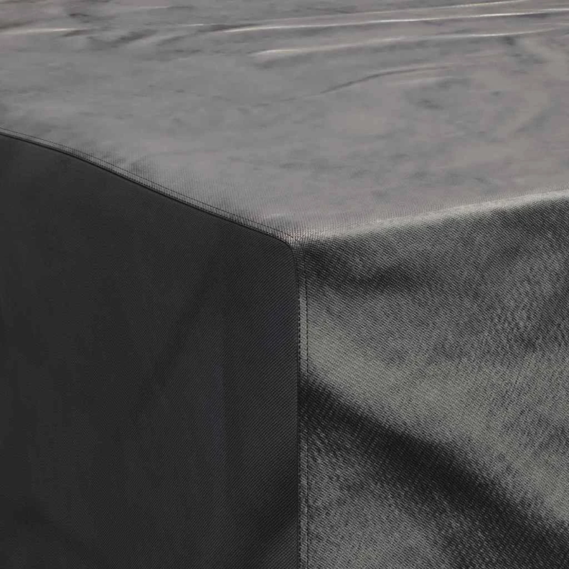 vidaXL Mēbeļu pārklājs Vienkrāsains Melna 300 x 250 x 70 cm 420D