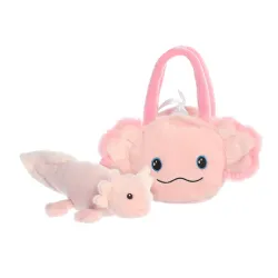 AURORA Fancy Pals мягкая игрушка аксолотль в сумке, 20 см