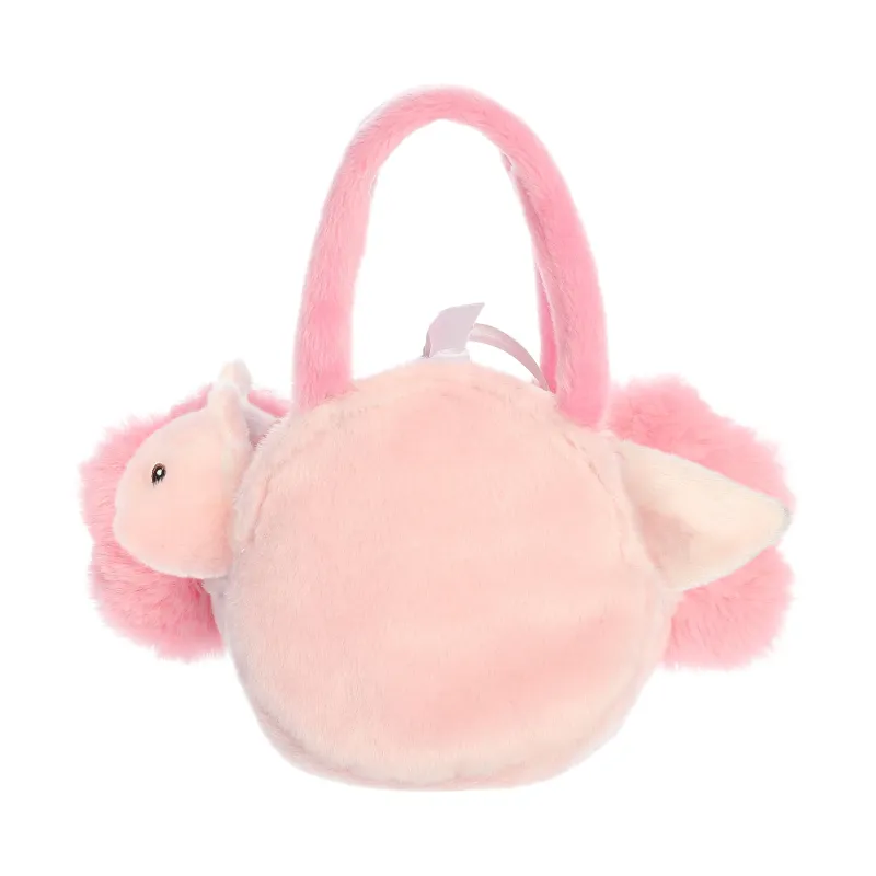 AURORA Fancy Pals plīša rotaļlieta Aksolotls somiņā, 20 cm