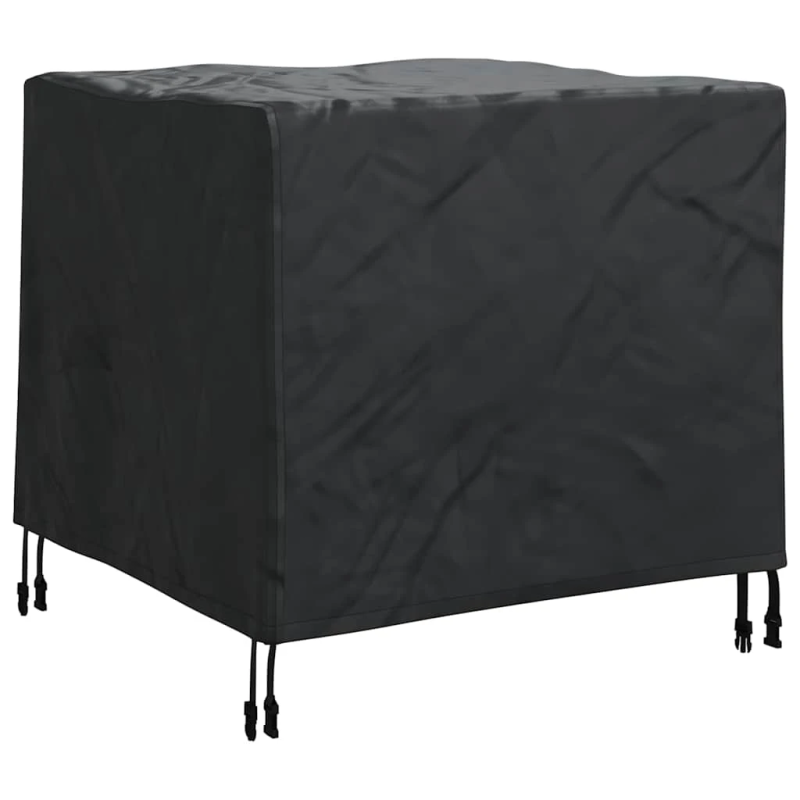 vidaXL Mēbeļu pārklājs Melna 82 x 82 x 65 cm 600D Oksforda Audums
