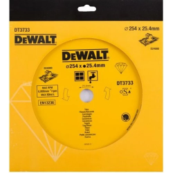 DeWALT Dimanta ripa 254x25,4mm ,flīzēm, keramika,