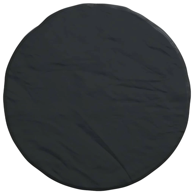 vidaXL Āra Galda Pārklājs Melna 72 x 72 x 10 cm 420D Oksforda audums