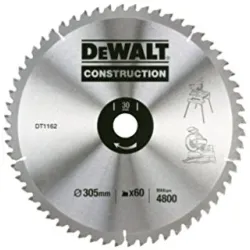 Circular saw blade DeWalt 260mmx30mm 48T