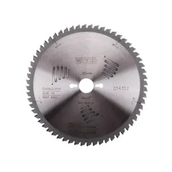 DeWALT Zāģripa 250x30mm, 60T TCG