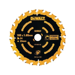 DeWALT Zāģripa 165x20x24T EXT