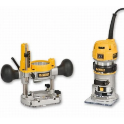 DeWALT Virsmas frēze ar maināmo pamatni 900W