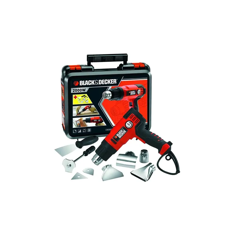 B&D Celtniecības fēns 2000W ,65 - 645 ºC,