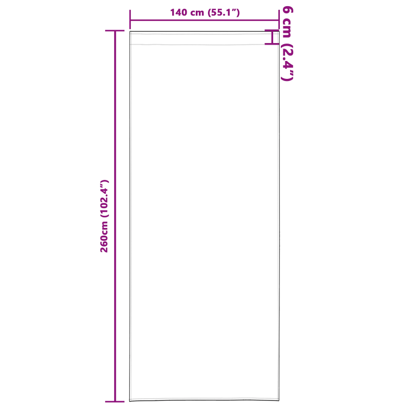 vidaXL Samta aizkari ar aizkariem 2 pcs Krēmkrāsa 260 x 140 cm Samts