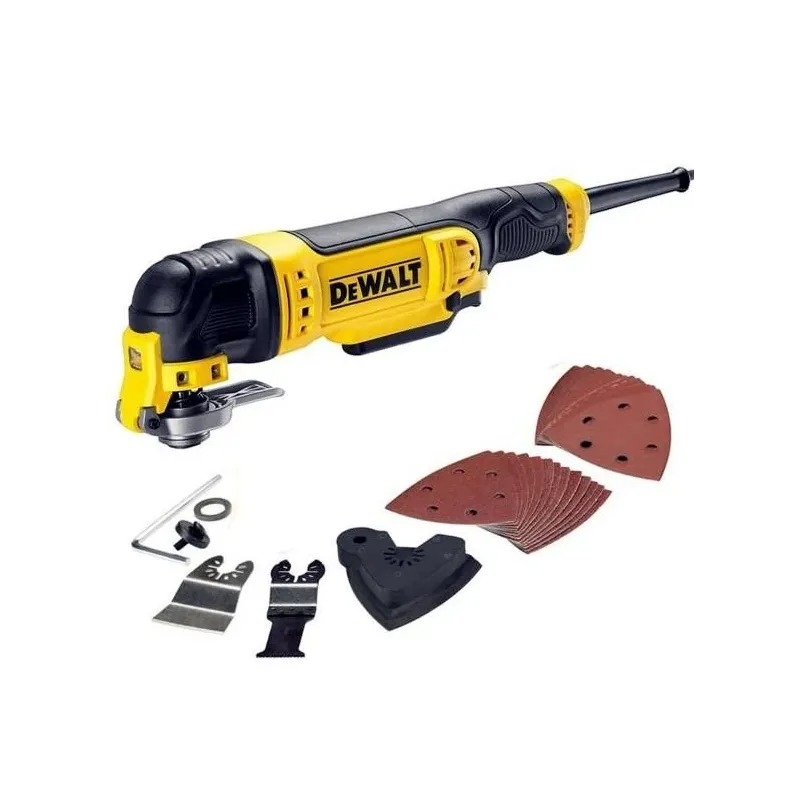 Multifunkcionāls instruments Dewalt DWE315-QS, ar sukām, 300 W