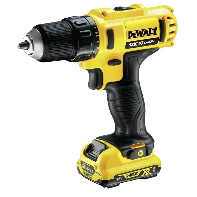 Akukruvikeeraja-trell koos akuga Dewalt DCD710D2-QW, 12 V, 2 Ah