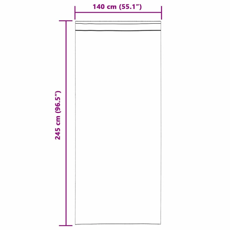 vidaXL Voile aizkaris 2 pcs Tumši pelēks 245 x 140 cm Poliesters