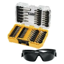 DeWALT Uzgaļu komplekts 47gb un brilles.
