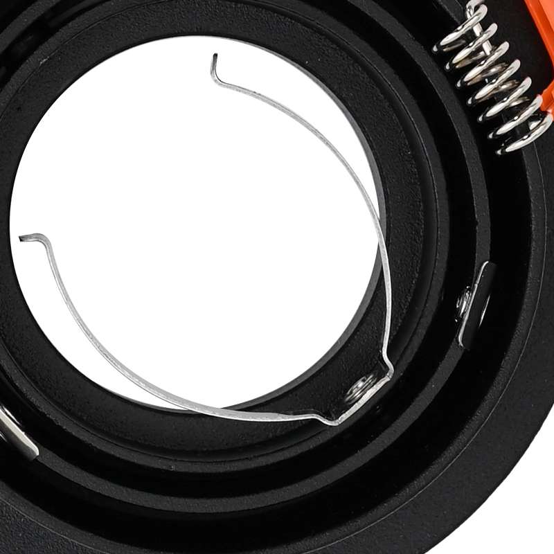 vidaXL Prožektors 12 pcs Melna 9 x 9 x 2 cm Alumīnijs