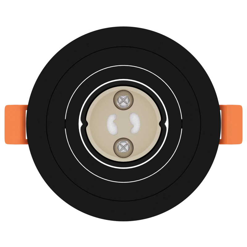 vidaXL Prožektors 12 pcs Melna 9 x 9 x 2 cm Alumīnijs