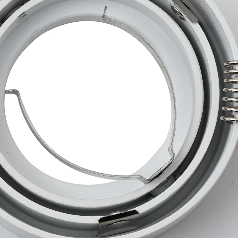 vidaXL Prožektors 12 pcs Balts 9 x 9 x 2 cm Alumīnijs