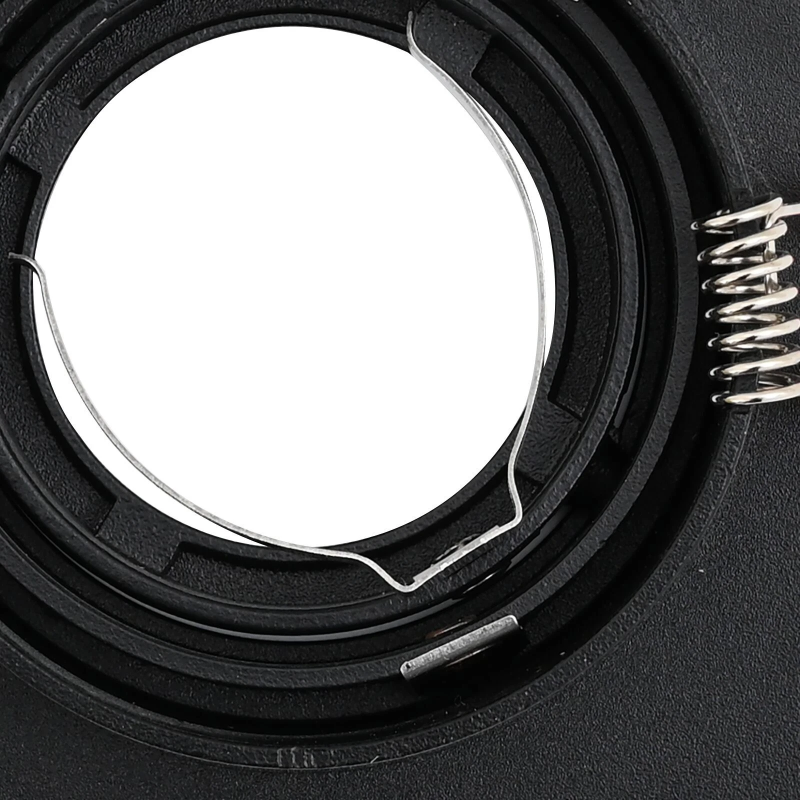 vidaXL Prožektors 6 pcs Melna 9 x 9 x 2 cm Alumīnijs