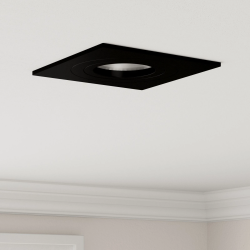 vidaXL Prožektors 24 pcs Melna 9 x 9 x 2 cm Alumīnijs