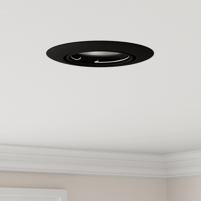 vidaXL Prožektors 24 pcs Melna 9 x 9 x 2.5 cm Metāla