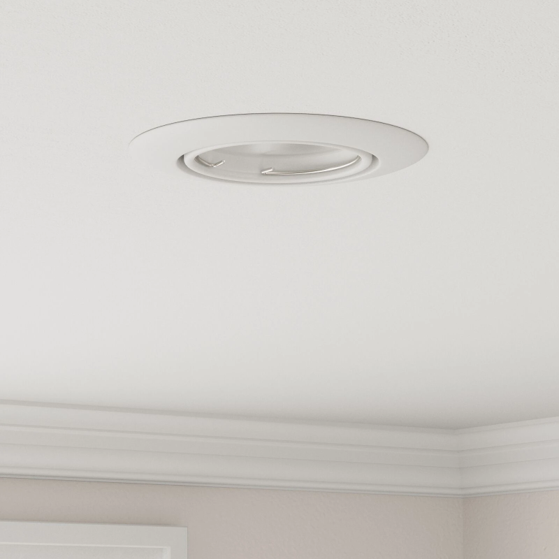 vidaXL Prožektors 12 pcs Balts 9 x 9 x 2.5 cm Metāla