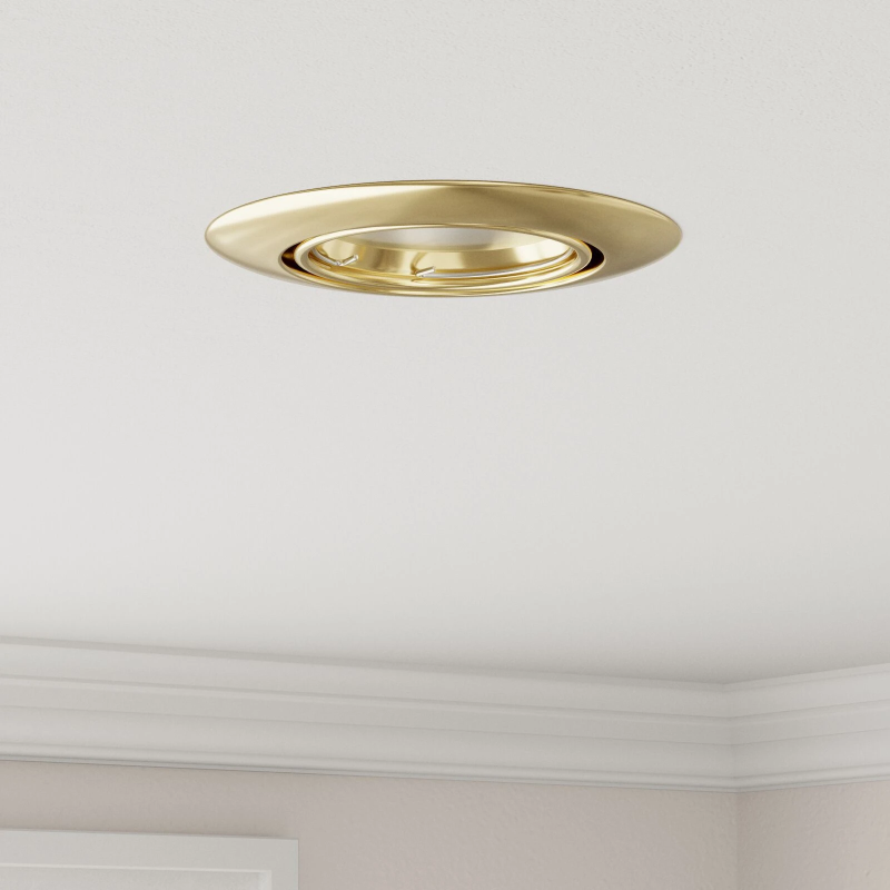 vidaXL Prožektors 24 pcs Zelts 9 x 9 x 2.5 cm Metāla