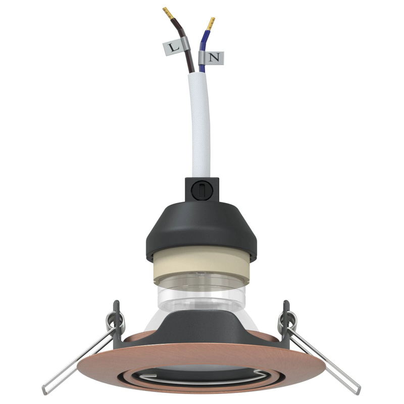 vidaXL Prožektors 24 pcs Varš 9 x 9 x 2.5 cm Metāla