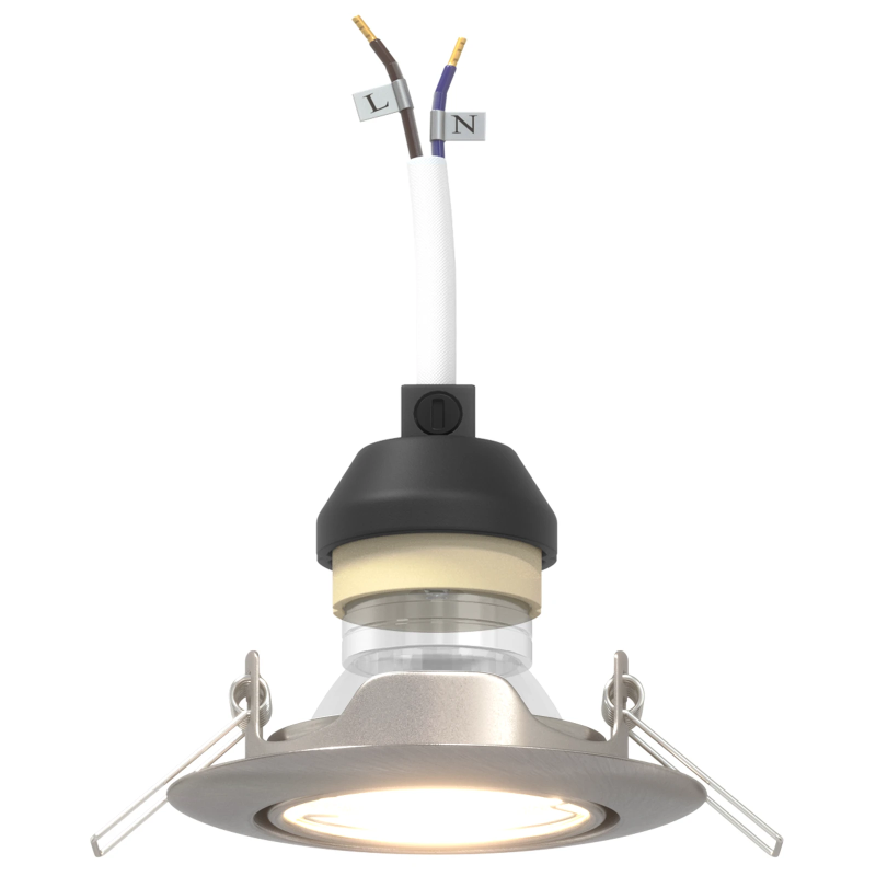 vidaXL Prožektors 12 pcs Sudraba 9 x 9 x 2.5 cm Metāla