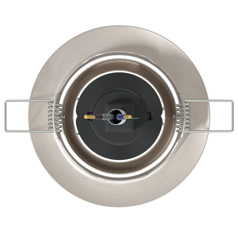 vidaXL Prožektors 12 pcs Sudraba 9 x 9 x 2.5 cm Metāla