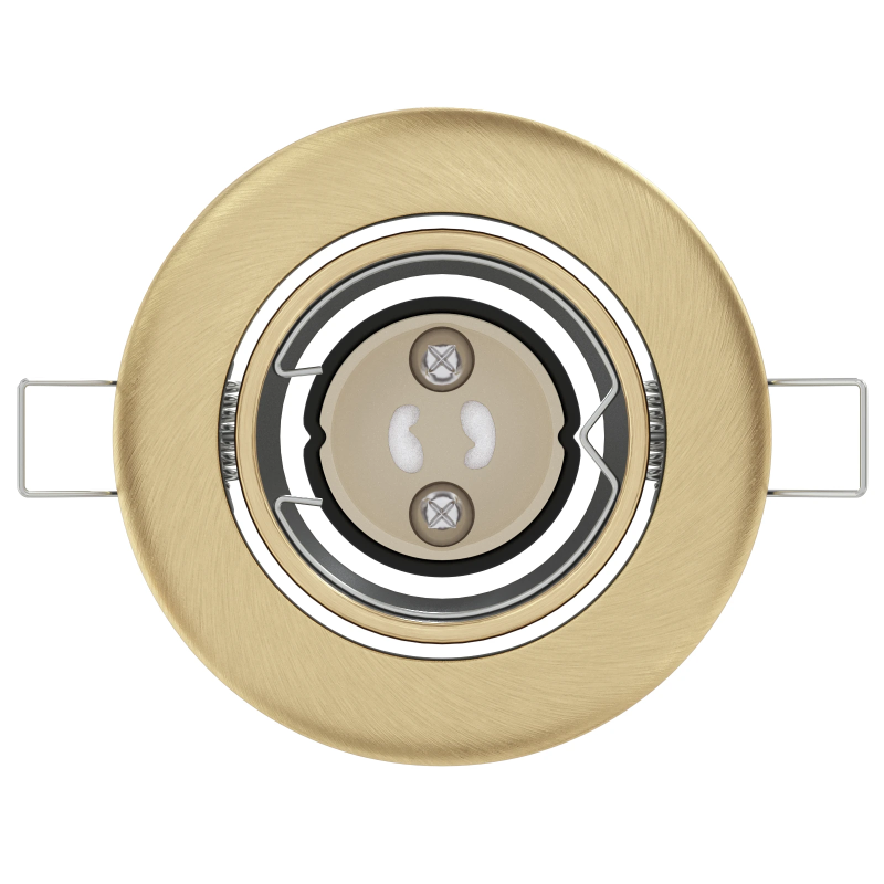 vidaXL Prožektors 12 pcs Misiņš 9 x 9 x 2.5 cm Metāla