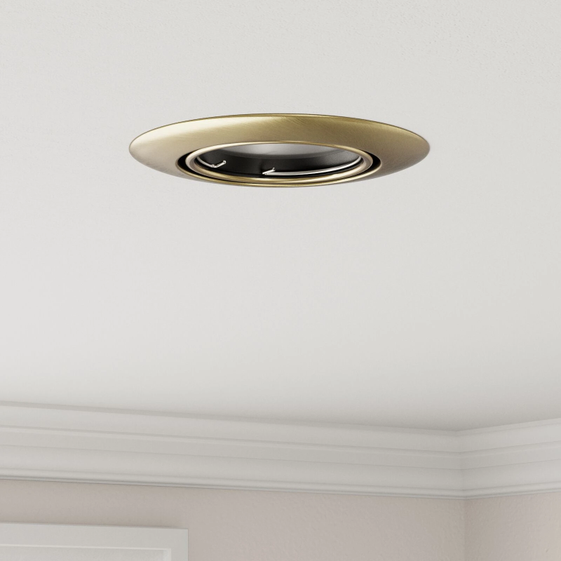 vidaXL Prožektors 24 pcs Misiņš 9 x 9 x 2.5 cm Metāla